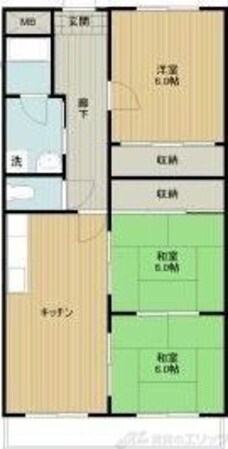 アヴァンセ高槻の物件間取画像